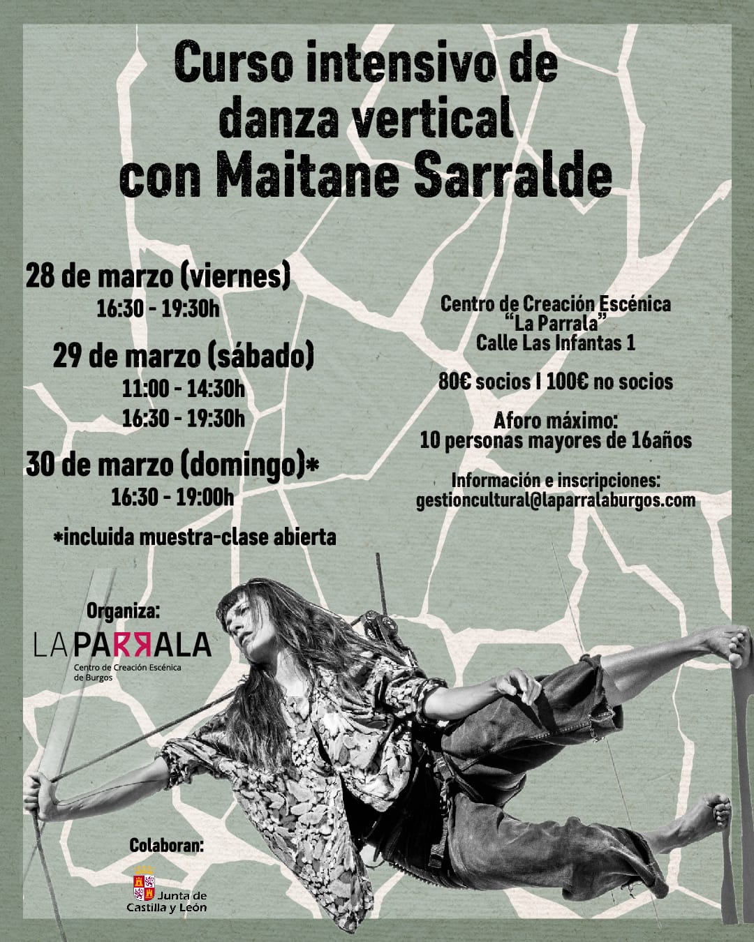 Curso intensivo de danza vertical con Maitane Sarralde