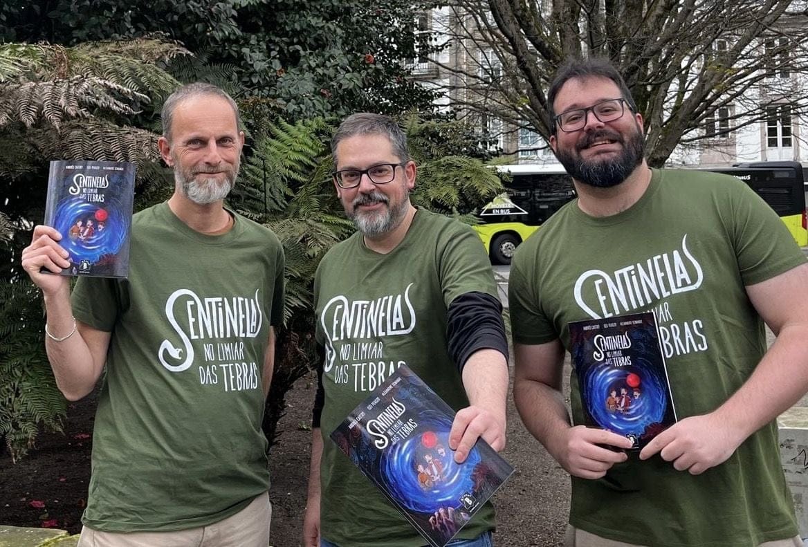 Presentaci贸n de 'Sentinelas no limiar das tebras'