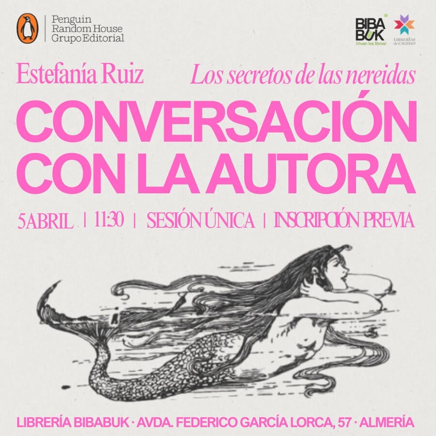 LOS SECRETOS DE LAS NEREIDAS - CONVERSACIÓN CON LA AUTORA