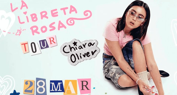 Chiara Oliver: La Libreta Rosa Tour