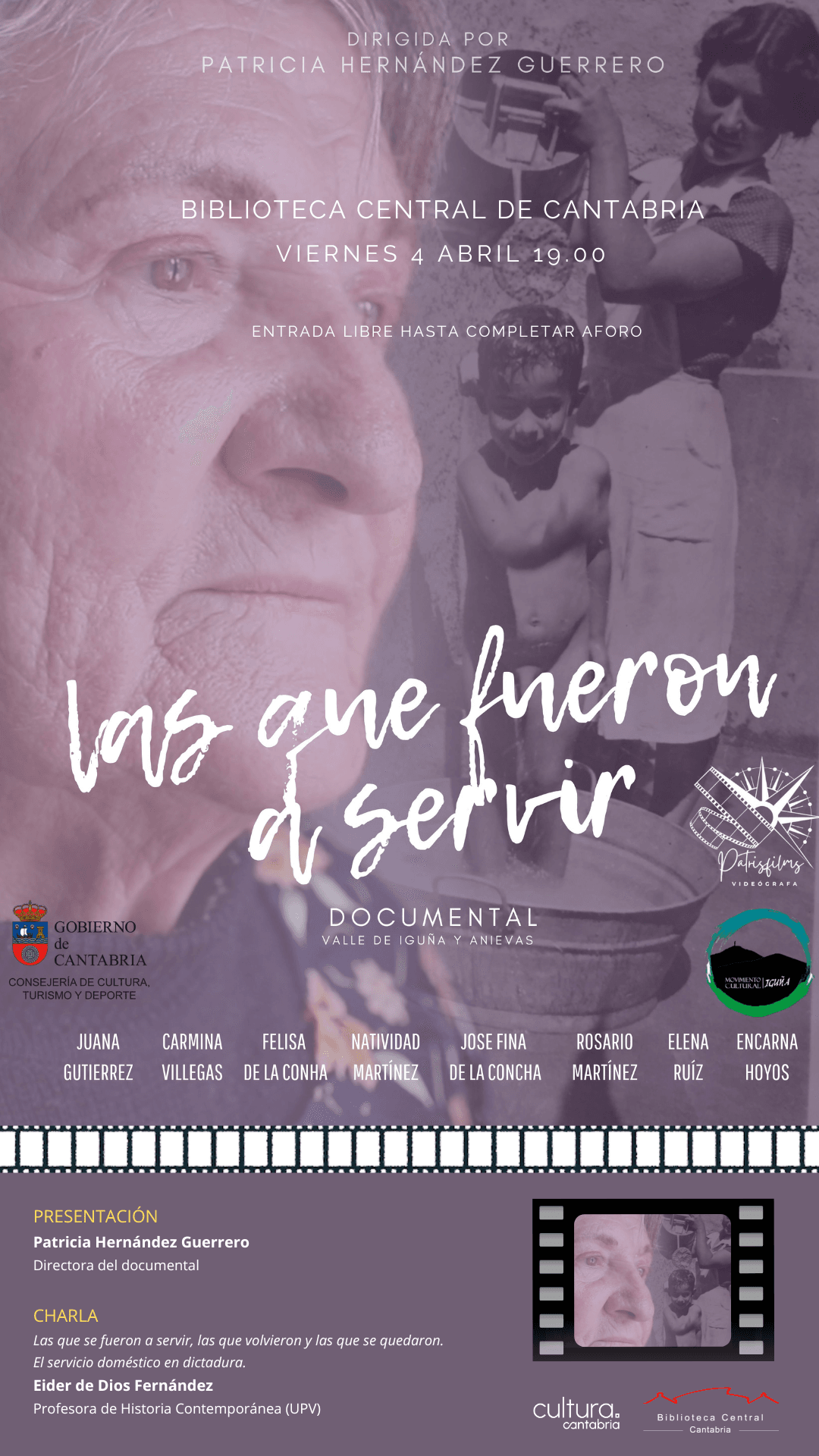 Proyecci贸n y coloquio sobre el documental "Las que fueron a servir"