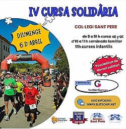 IV Cursa Popular Solidaria Col路legi Sant Pere