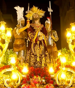 Presentaci贸n del Cartel del centenario del trono de Luis de Vicente