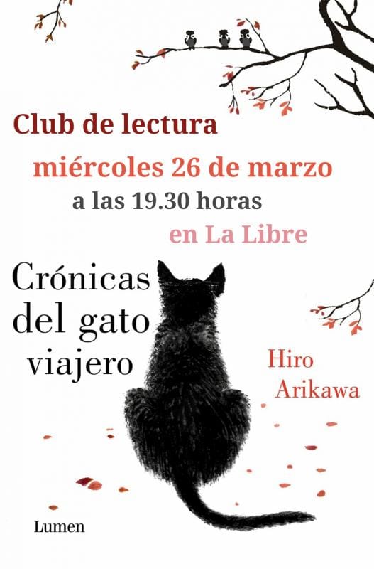 Club de lectura de La Libre en torno al libro "Cr贸nicas del gato viajero", de Hiro Arikawa