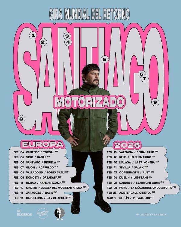 Concierto de Santiago Motorizado (Presentación de 'El Retorno')