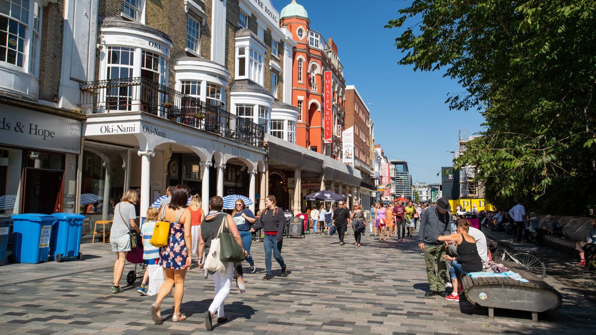 Brighton City Centre (Western Road and North Street)