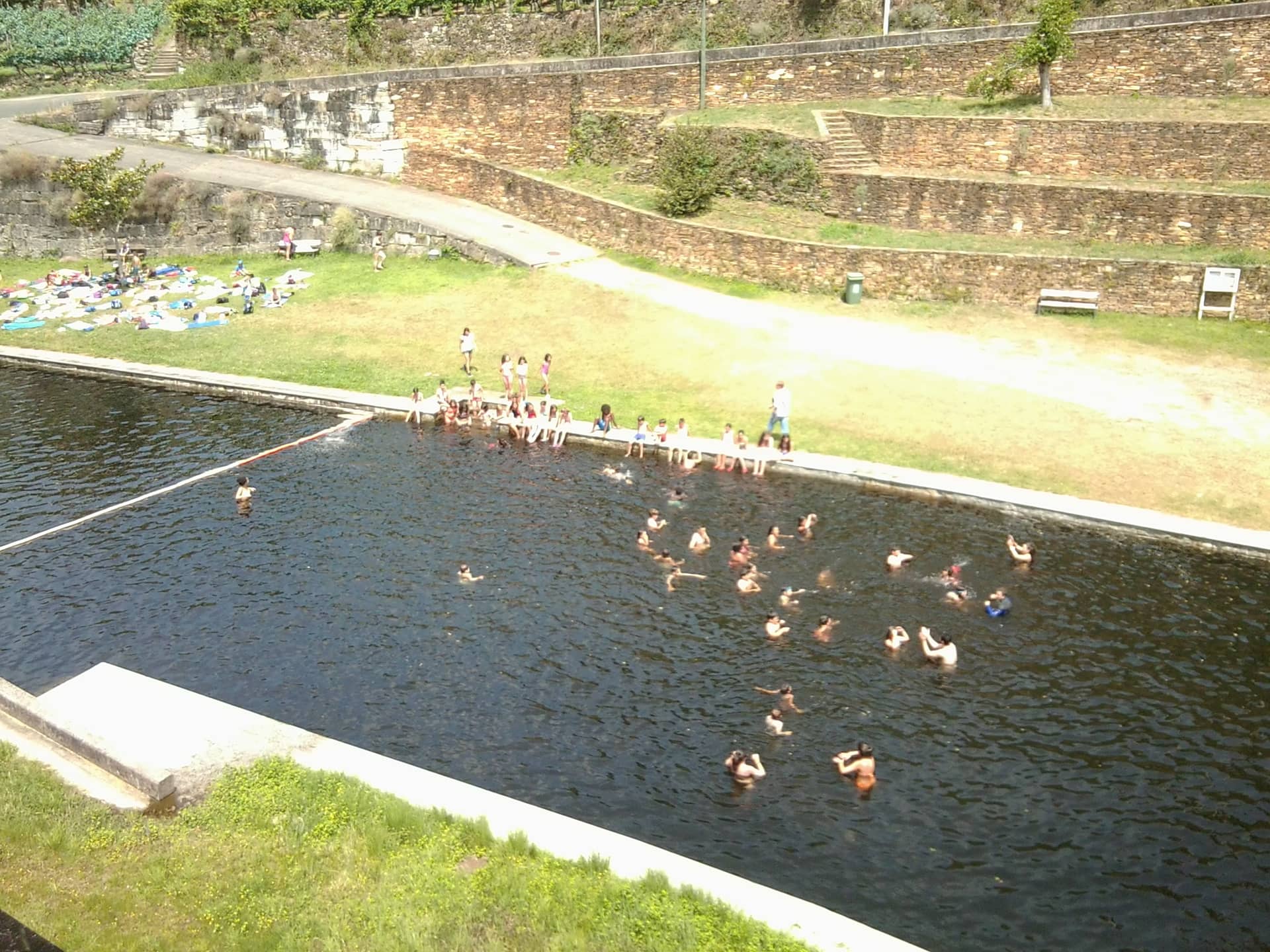 Playa fluvial de Os Peares