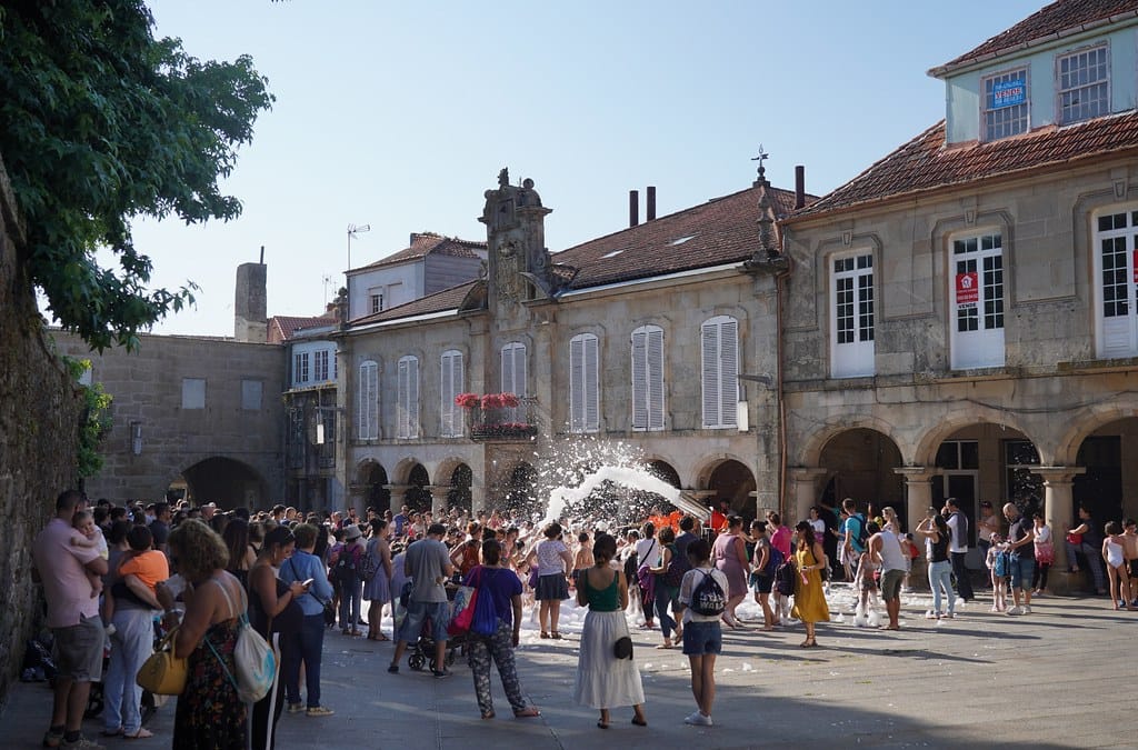 Mercadillo de antigüedades de Pontevedra
